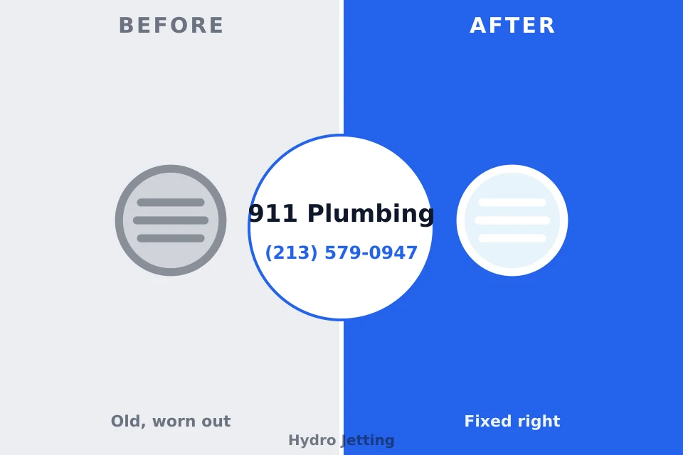 Before and after: plumbing company Santee, SC